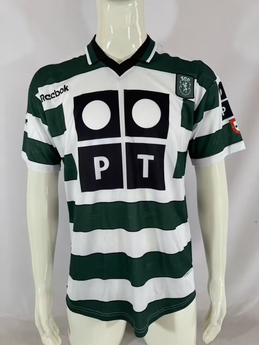 AAA Quality Sporting Lisbon 00/01 Home Soccer Jersey